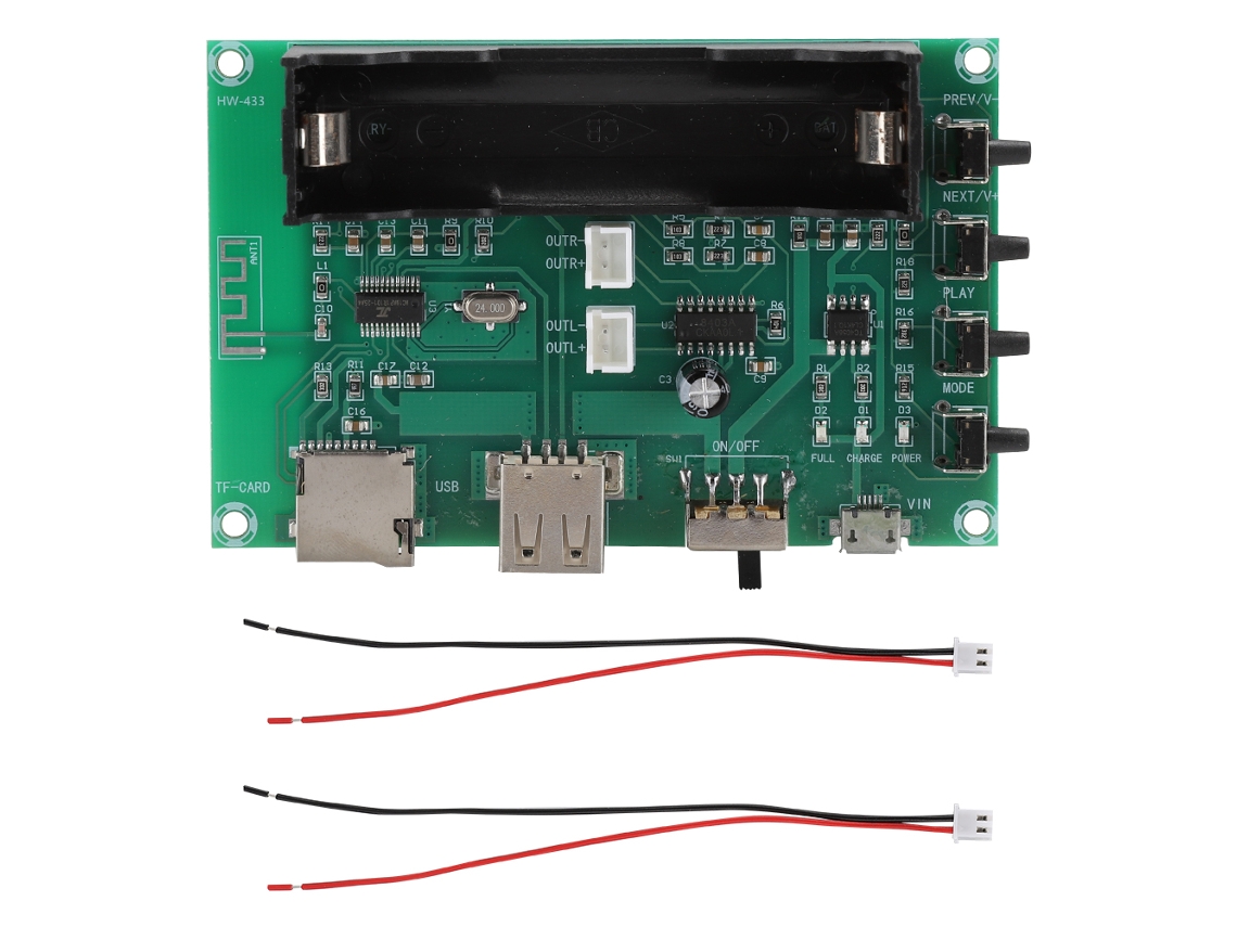 Aetheria placa de Amplificador Digital Bluetooth Dual 5w 2 Canais Módulo de Potência Pam8403 5v