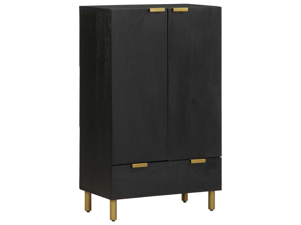 Highboard, Highboards Vidaxl Preto Madeira Processada