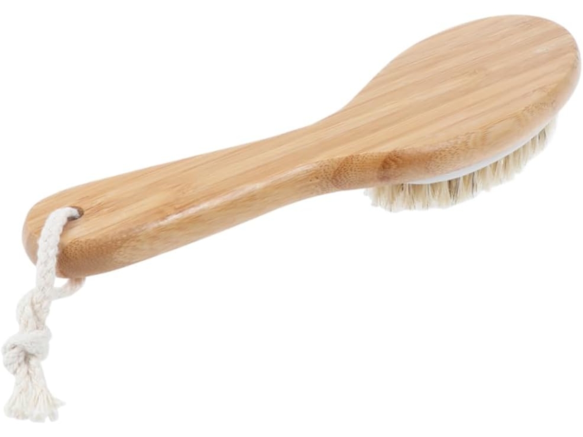 Escova De Banho Wooneky Com Cabo Longo Para Esfoliação E Massagem Corporal, Feita De Pp E Nylon