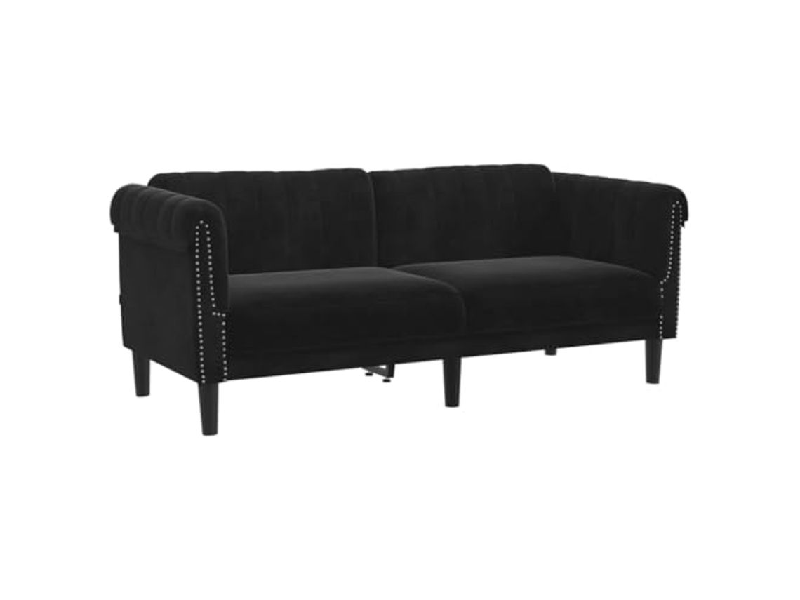 Sofa, Sofas Vidaxl Preto Veludo (n/a)