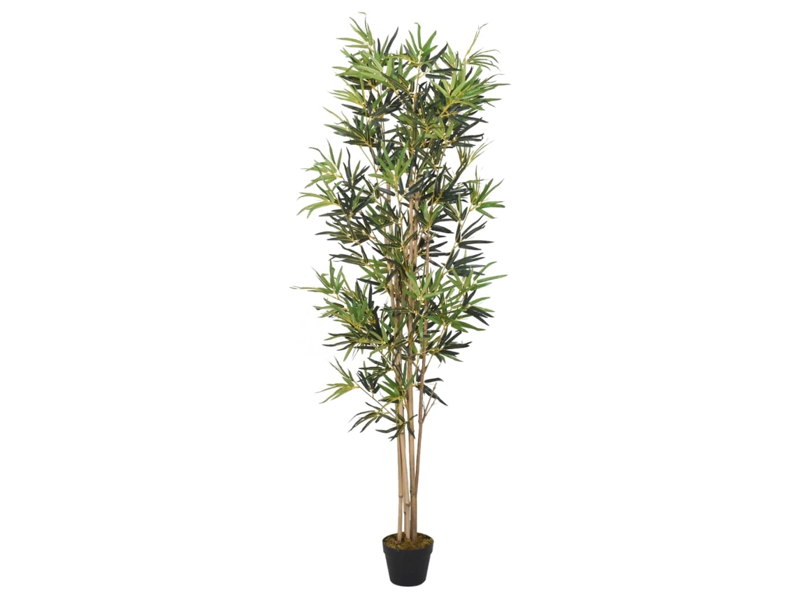 Vidaxl Árvore De Bambu Artificial 828 Folhas 150 Cm Verde
