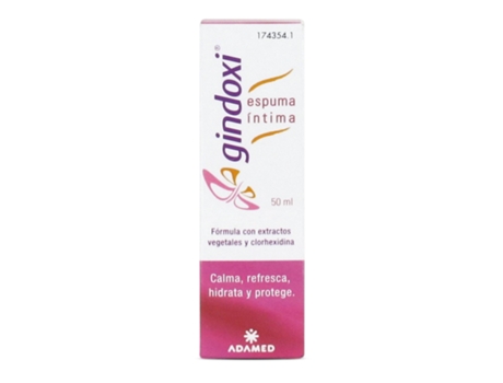 Espuma íntima feminina Gindoxi 50 ml