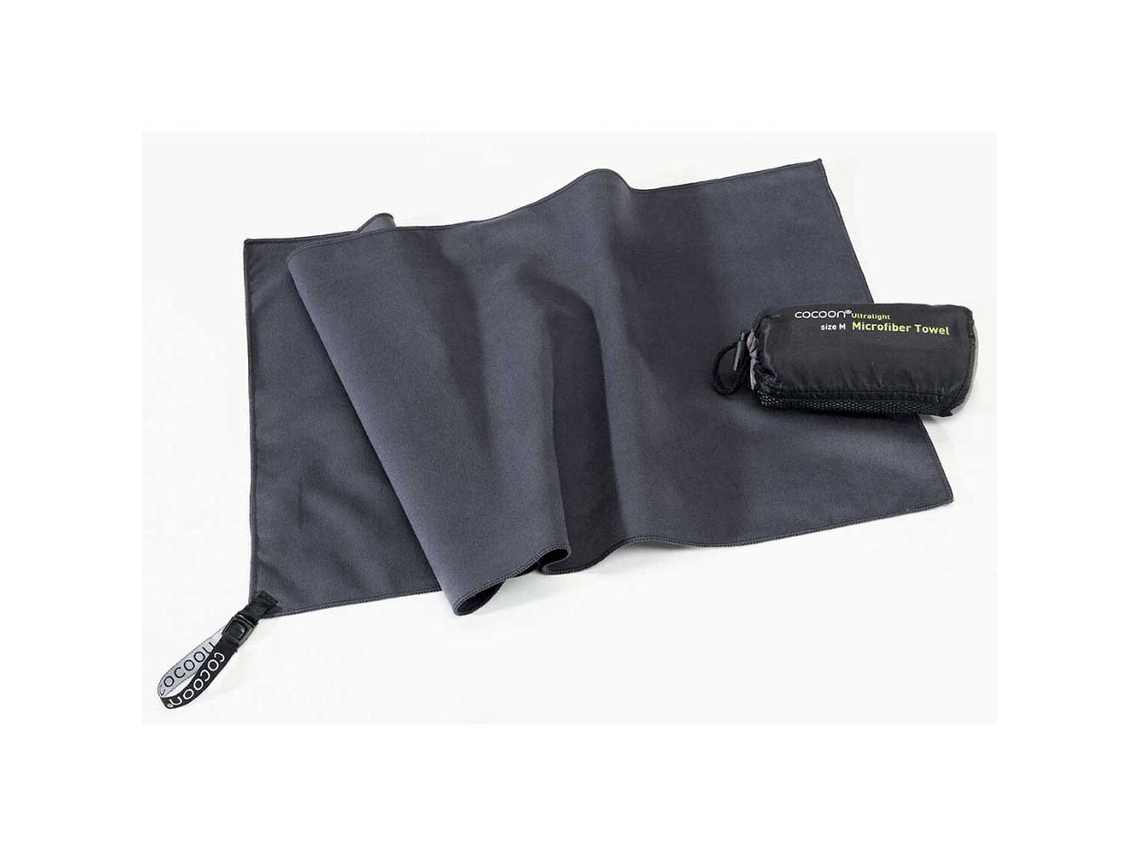 Toalha Microfiber Ultralight Cinzento 120 X 60 Cm Homemcocoon
