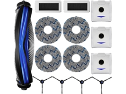 Jogo De 14 Peças De Reposição Ecovacs Debot N30 Pro / N30 Omni / N30 Pro Omni Zeuxo