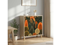 Vidaxl Buffet Zaandam Sonoma 69 X 33 X 75 Cm Derivados De Madeira