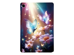 Capa Para Samsung Galaxy Tab A11 Com Estampa De Borboleta, Fina E Em Tpu. Tuotuo