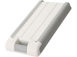 Organizador de Mesa Cinza em Abs para Debaixo da Mesa, Caixa Armazenamento Adesiva Estilo Gaveta, Solução Ocul