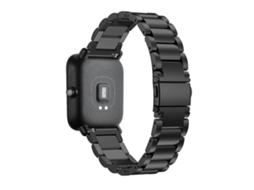 Pulseira de substituição de aço inoxidável de 20 mm para relógio inteligente Huami Amazfit GTS Gold Ly Ebike