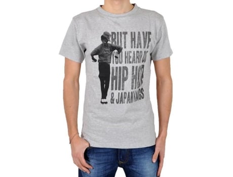 Camiseta Masculina Japan Rags Japão Rags Hip Algodão Cinza (l)