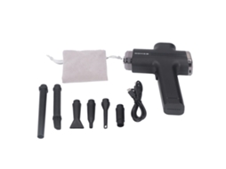 Duster De Ar Sem Fio Portátil 2 Velocidades Aspirador De Poeira Inflador Com Luz Led