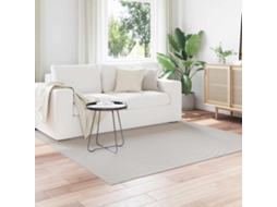 Vidaxl Tapete Para Uso Interno E Externo Palmeras Creme 120 X 120 Cm