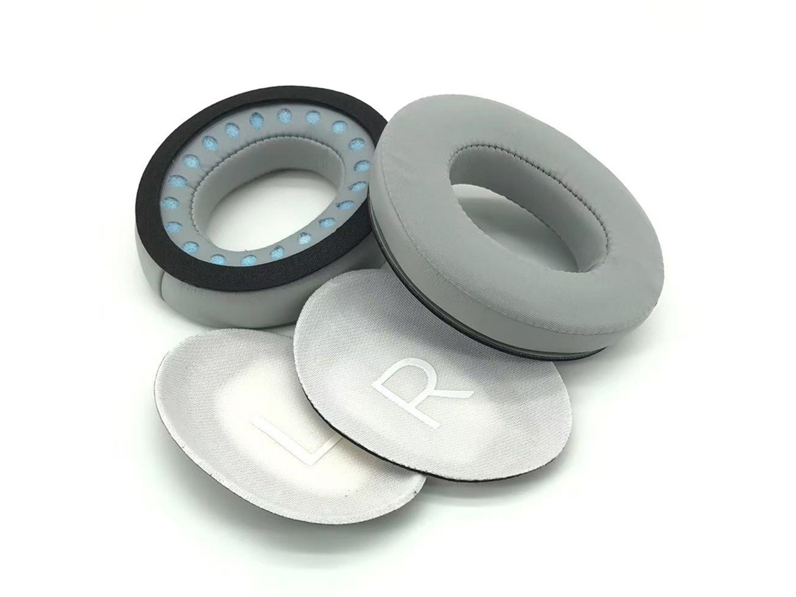 Almofada para Auscultadores Bose Quietcomfort 45 QC45 de Orelhas de Espuma Macia Cinza XIAOMOYU