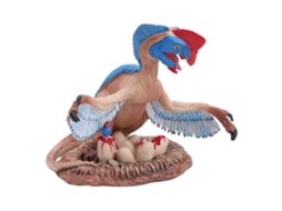 Mali modelo de Dinossauro Altamente Simulado Brinquedo Educativo Infantil Decorativo Azul