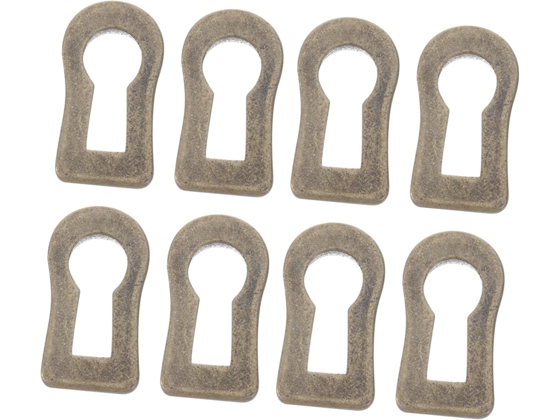 Conjunto De 40 Peças Capas Fechadura Antigas Em Metal Para Móveis, Decoração De Fechaduras, Liga De Zinco