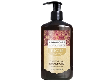 Castor Oil Infused Hair Revitalizing Shampoo 400ml Arganicare