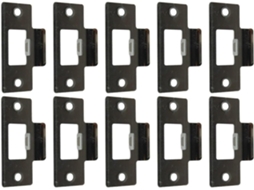 Placa De Batente Porta 69 * 37, 5 0, 8mm Prata Aço Inoxidável