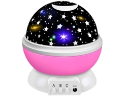 Star Projecor Night Light, Fun Indoor Toys Night Light (rosa) SLD