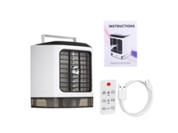 Ar Condicionado Portátil Mini Cooler Usb com Luz Led