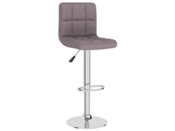 Bar Stool, Bar Stools Vidaxl Cinzento-acastanhado Tecido (n/a)