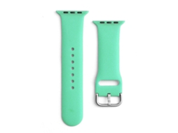 Pulseira De Silicone Para Apple Watch 2 9/se 38/40/41 Mm, Cor Menta Vayotoy