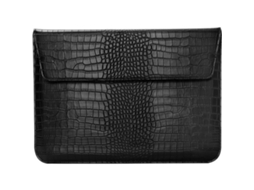 Capa Para Laptop De 11/13/15 Polegadas, Capa Em Couro Pu Com Estampa De Crocodilo, Resposta