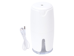 Humidificador Usb Aromaterapia Silencioso De Grande Capacidade Para Carro, Escritório, Dormitório Branco