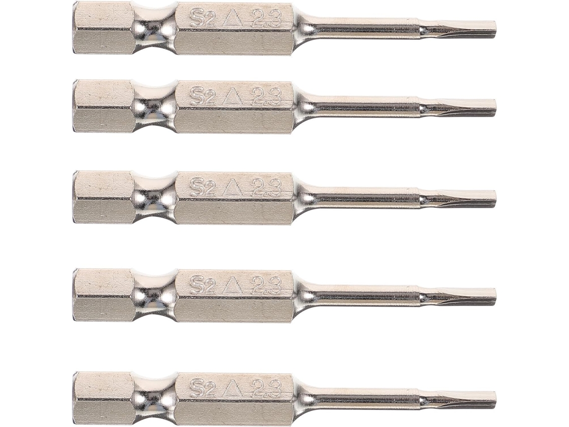 Conjunto De Bits De Chave De Fenda Com Cabeça Triangular Magnética Em Aço Liga E