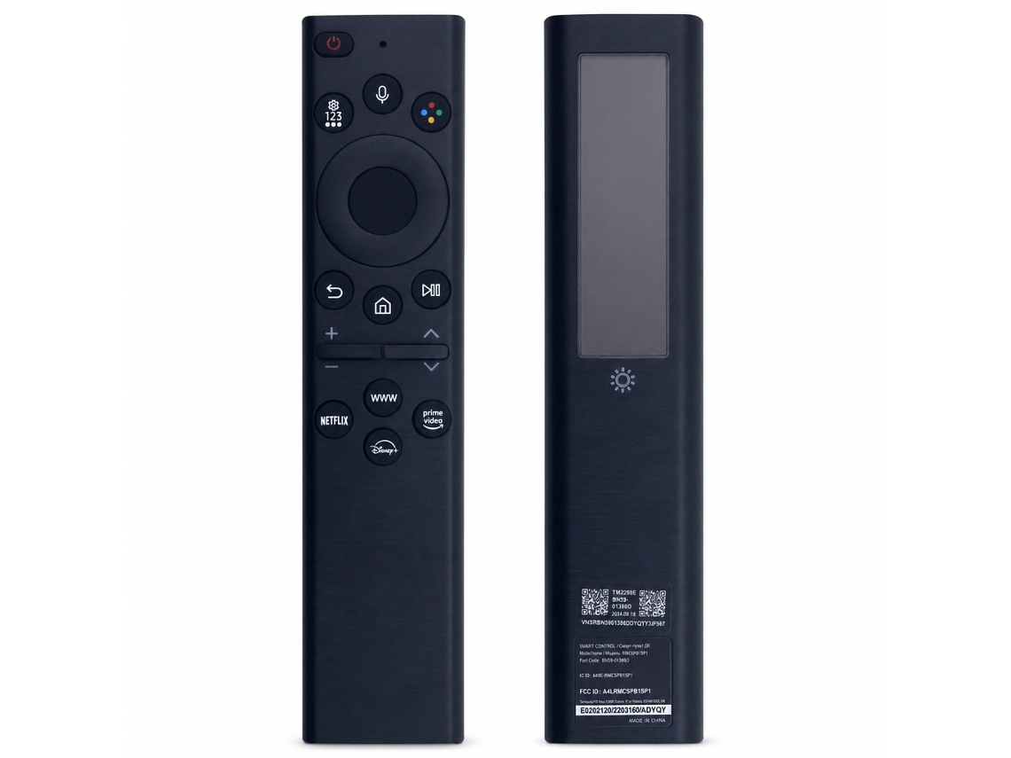 Comando Remoto De Voz Compatível Com Tv Samsung Bn59-01386d, Carregamento Solar E Usb-c_zhd