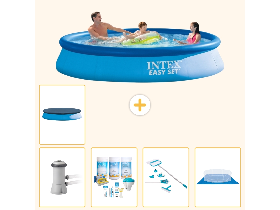 Intex Piscina Easy Set Redonda - 366x76 Cm - 6-peças S20232