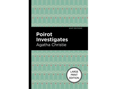 Livro Poirot Investigates Large Print Edition de Agatha Christie (Inglês)