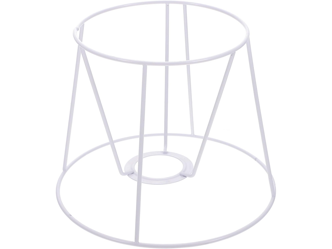 Suporte De Ferro Para Luminária De Mesa (faça Você Mesmo) Ø14-19 Cm Altura 15 Cm Acessório Para Iluminação De Teto