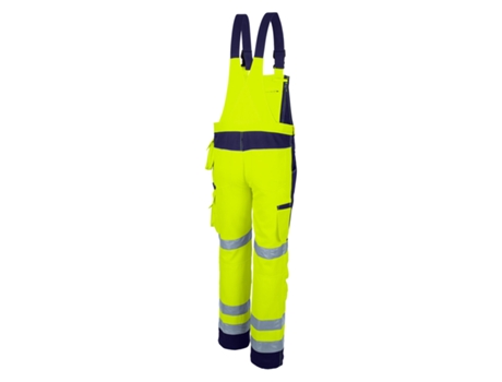 Calças de Trabalho QUALITEX WORKWEAR Pro Reflective Safety Tecido Misturado (Amarelo - Tam: 106)