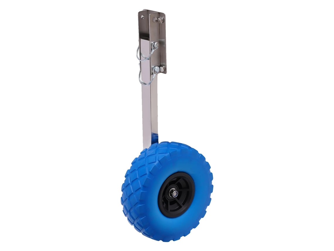 Rodas Infláveis, Alta Capacidade De Carga, Design Compacto, Azul Céu