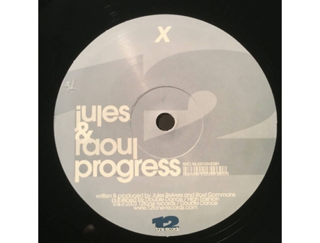 Ep 001, Jules Raoul / Rob D 12 Tone Records