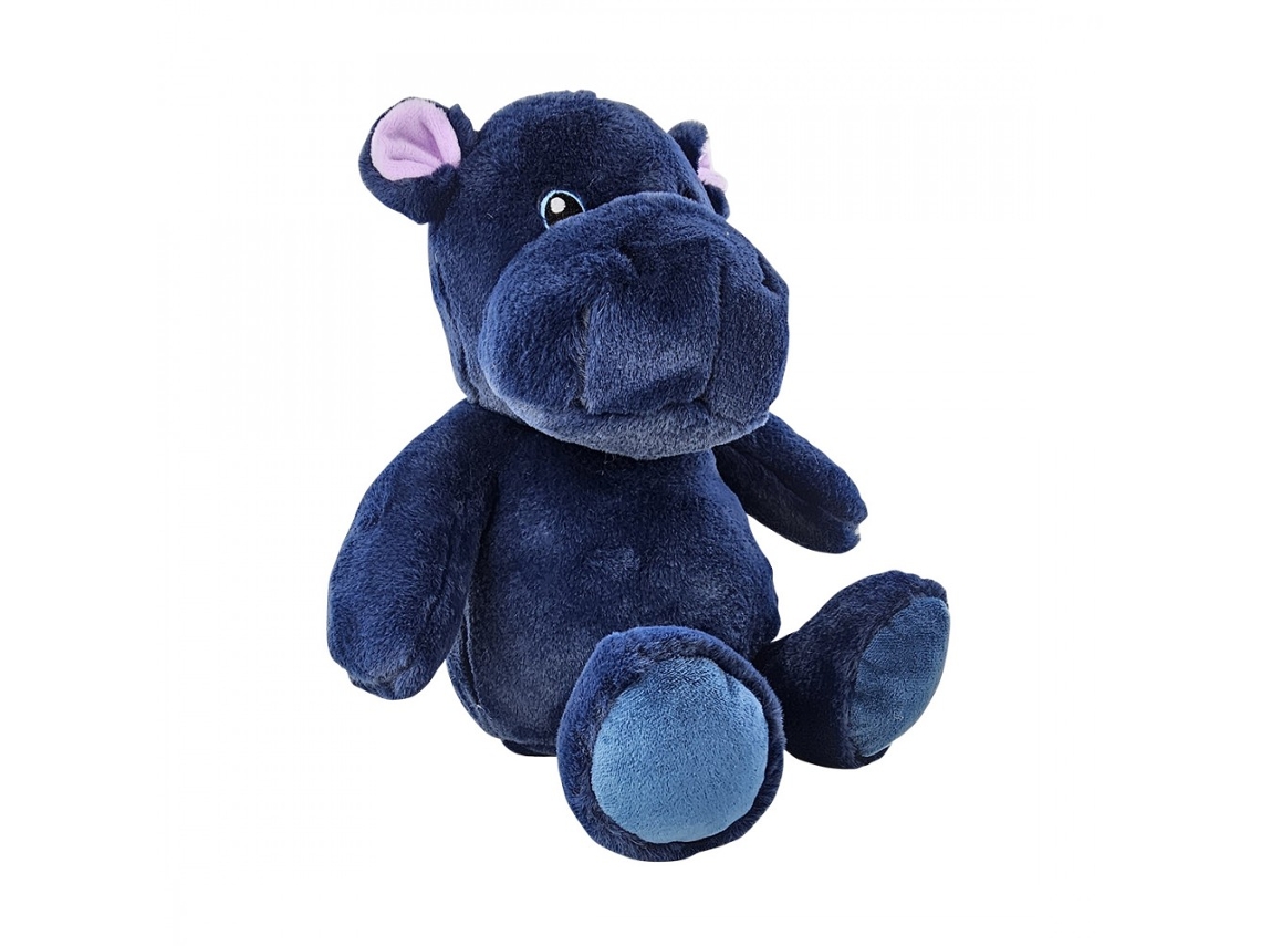 Fronha De Pelúcia De 25 Cm + Saqueta De Lavanda - Hippopotamus