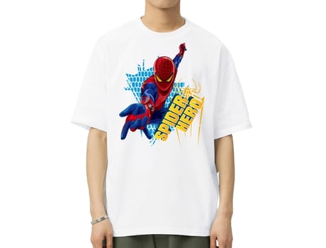 T-Shirt de Homem VREEL Algodão Branco (L)
