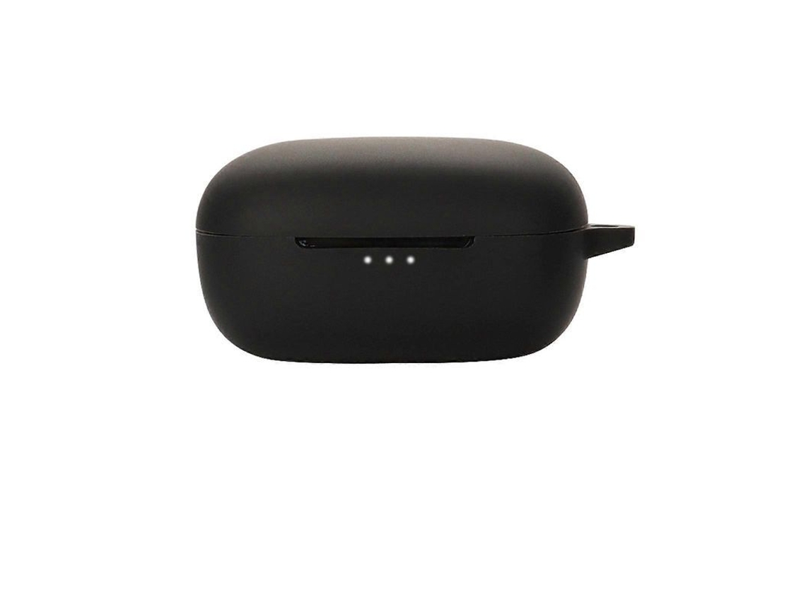 Funda Protetora para Earfun Air Pro 3, Silicone Antigolpes, Lavável, Verde Escuro e Preto