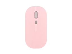 Capa Com Teclado Bluetooth Compatível Com Ipad 7/8/9 E 10.2, Mouse, Cor Rosa