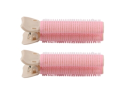 2pcs Clips De Raiz De Cabelo Volumizador Portátil Para Curlers E Franja Estilo Mulheres Rapazes Rosa