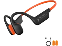 Fones De Ouvido De Condução Óssea, Bluetooth 5.4, Design Aberto Com Microfone.
