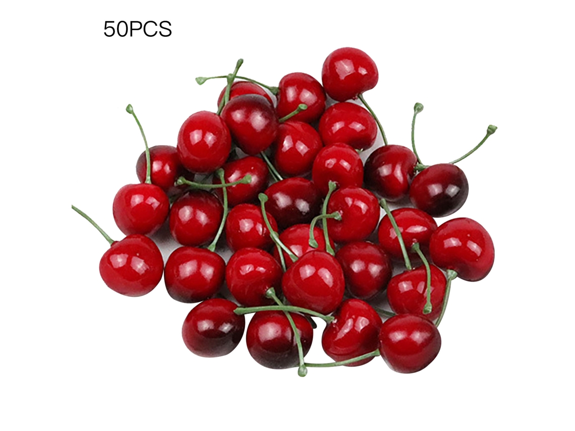Cereja Artificial Espuma 2.5cm Grande Simulação