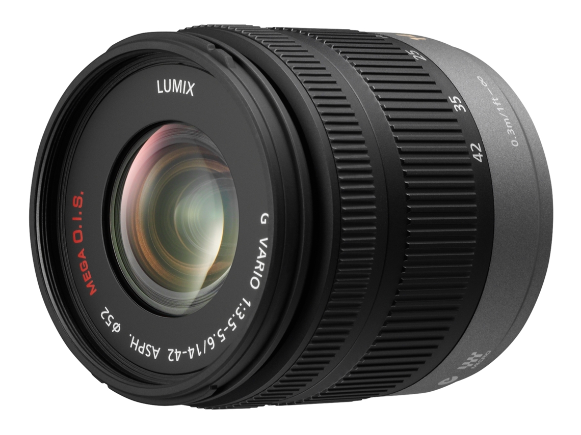 Objetiva LUMIX 14-42MM F3.5-5.6 (Encaixe: Micro 4/3 - Abertura: f/22 - f/3.5)