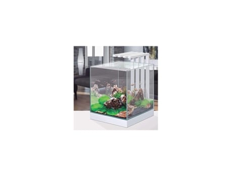 Aquário Nexus Pure Cube 25 - Conjunto completo de 22 litros com LED, filtro interno e consumíveis