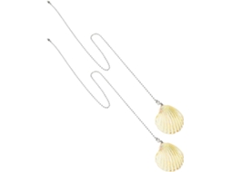 Conjunto De 2 Correntes Para Ventilador Teto Com Pingentes Cristal E