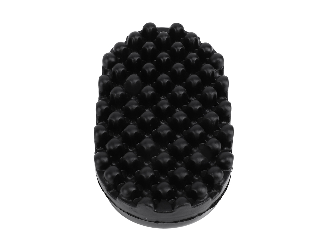 Pente De Cabelo Curvo De Borracha Não Absorvente Para Cabelo Afro Denso, Pente De Modelagem Lavável Para Cachos