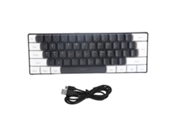 Teclado Gaming LAXISCREED Rgb 61 Teclas Ergonômico