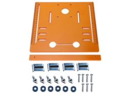 Placa Base para Serra Circular 4 polegadas, guia de corte | S/MARCA