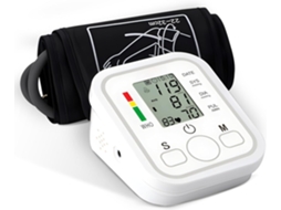 Tensiômetro De Braço, Monitor Digital Automático Pressão Arterial Para Uso Doméstico Com Ajuste Do Manguito 22-3 2cm, Detector Eletrônico Fr