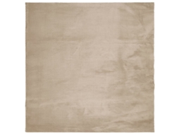 Rug, Rugs Vidaxl Marrom Poliéster (120 X 120 Cm)