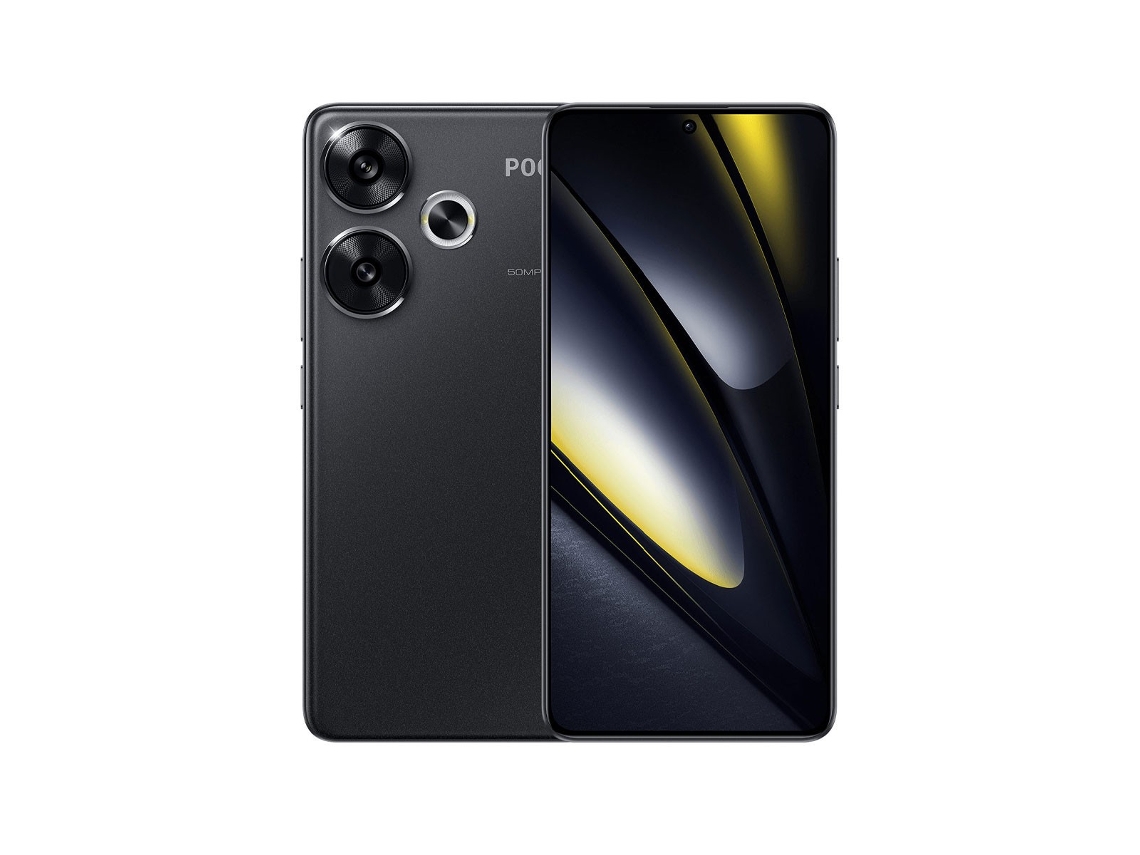Smartphone POCO F6 (Preto - 256 GB - 8 GB RAM - 6,67" - Tomada EU)